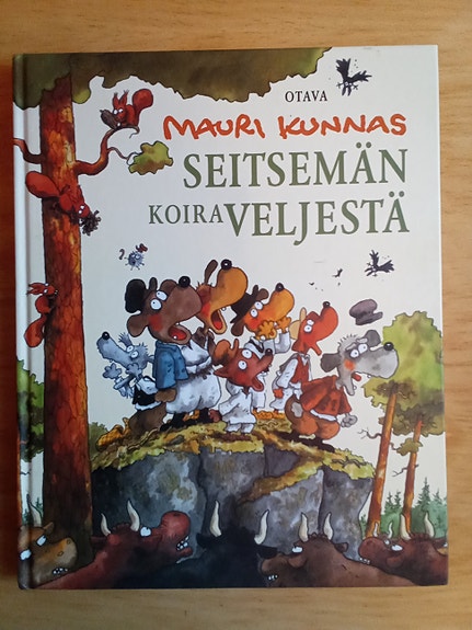 Mauri Kunnas: Seitsemän koiraveljestä -kirja