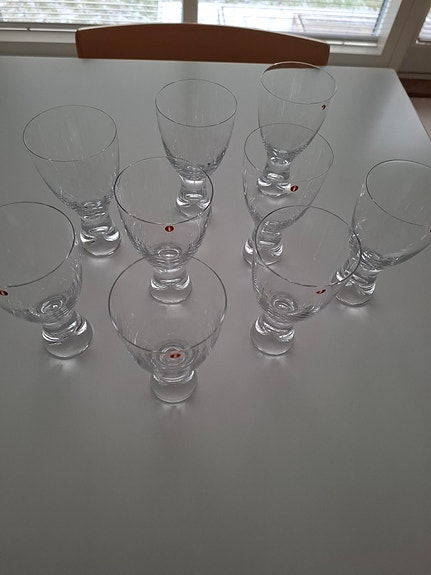 Iittala Tapio juomalasit 9 kpl