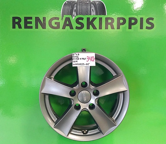 15″ 5×112 ET40 K70,1 15″x6 DEZENT