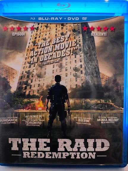 The Raid Redemtion Bluray