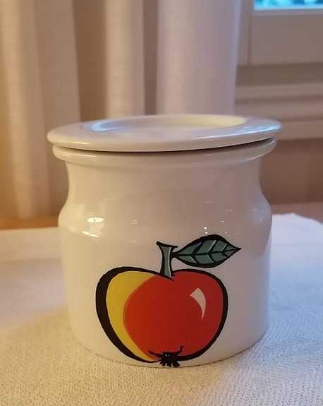 Arabia Tutti Frutti purkki omena