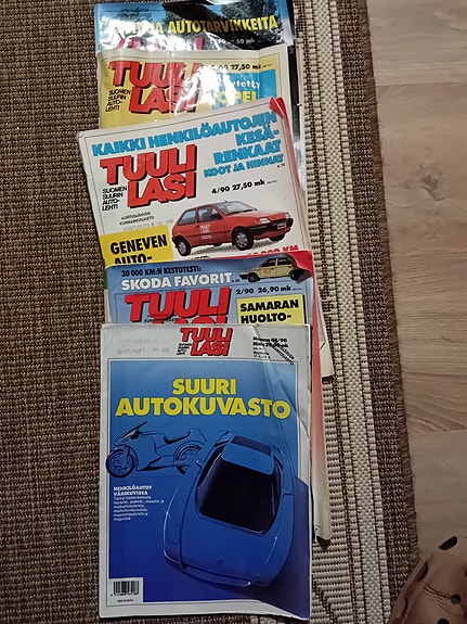 Tuulilasi lehtiä 1990-2009