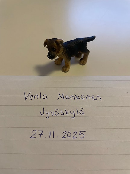 Schleich saksanpaimenkoiran pentu v. 2005