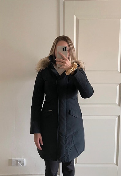Woolrich untuvatakki sininen XS