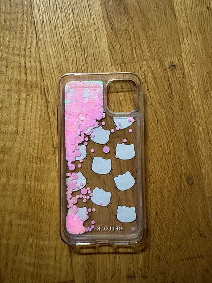 Apple Puhelimen kuoret Hello Kitty läpinäkyvä ja vaaleanpunainen