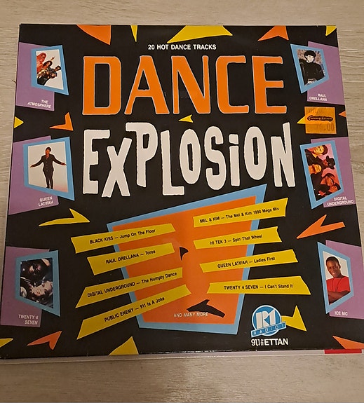 Alkuperäinen Dance explotion LP