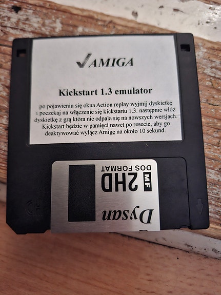 Commodore Amiga Kickstart 1.3 -emulator korpulla