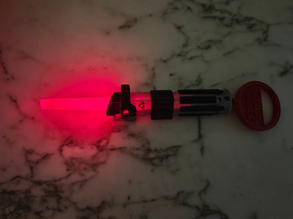 Star Wars punainen valomiekka McDonald's