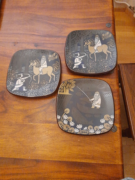 Kalevala vuosilautaset 1982,1985