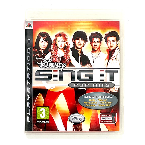 Disney Sing It Pop Hits Ps3