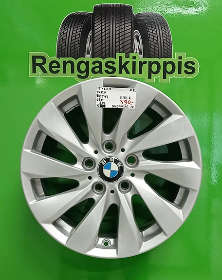 17″ 5×120 ET43 K72,6 17″x7,5 BMW Oem
