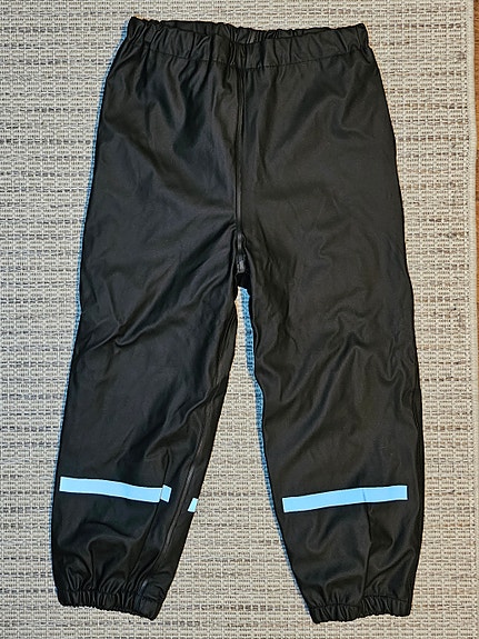 H&M fleecevuorelliset sadehousut 122