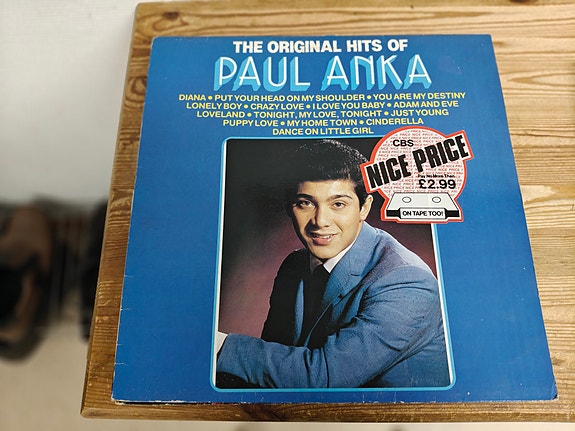 Paul Anka - The Original Hits  Of