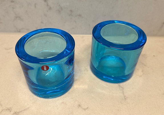 Iittala Kivi Tuikku Sininen 2 kpl