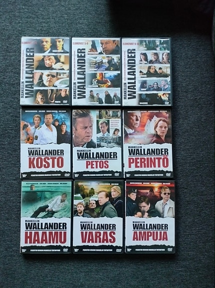 Wallander Elokuvat 1 - 14 + 5 (DVD)