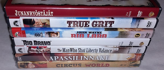 John Wayne DVD x 7