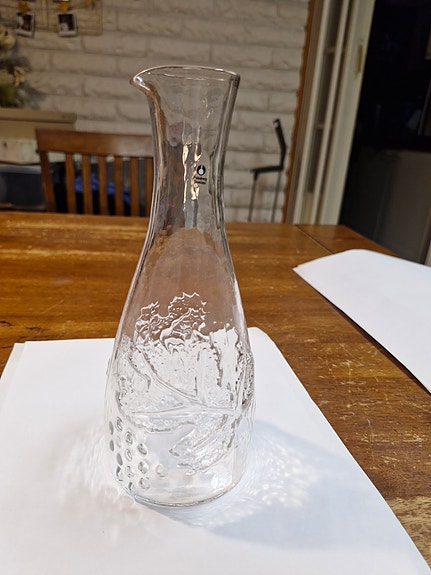 Pukeberg Lasi karahvi