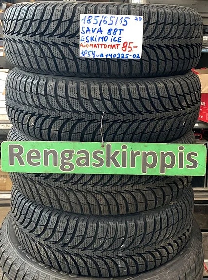 185/65R15 Sava Eskimo Ice 88T kitkarenkaat (ajamattomat)