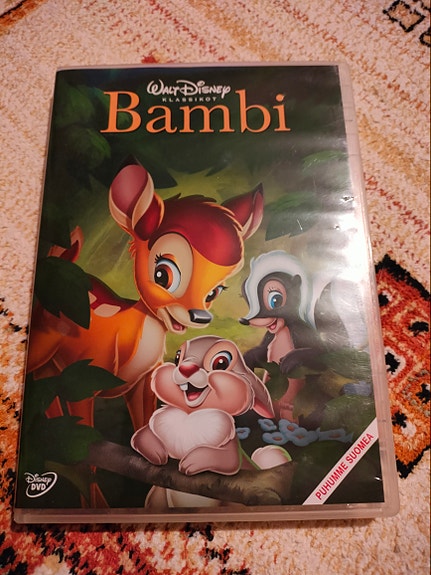 Walt Disney Bambi DVD-elokuva