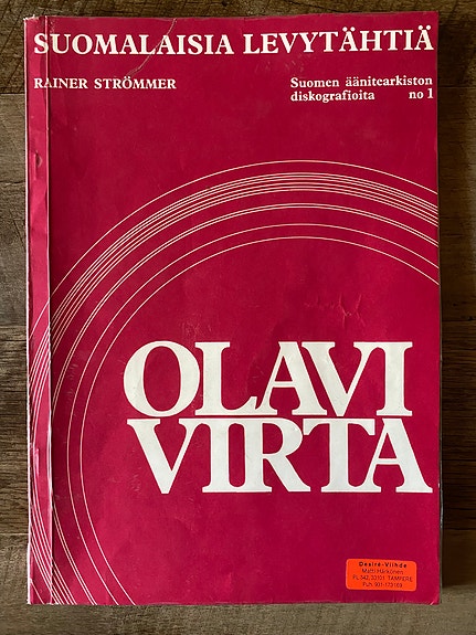 Suomalaisia levytähtiä: Olavi Virta – diskografia
