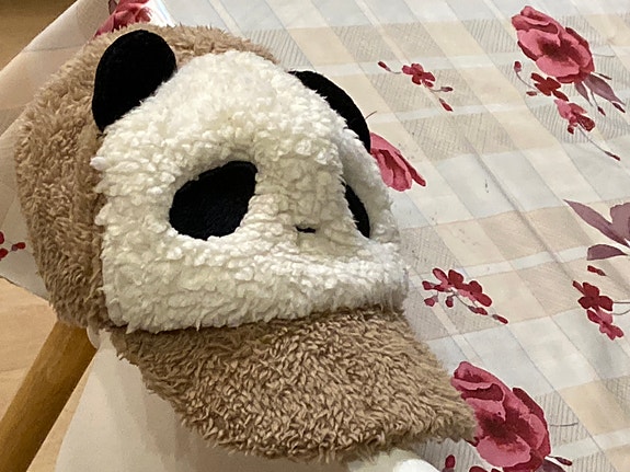Ruskea lasten lippalakki unisex