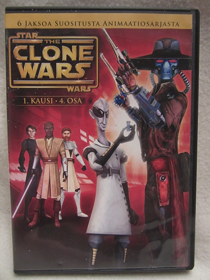 The Star Wars Clone Wars kausi 1 osa 4 dvd