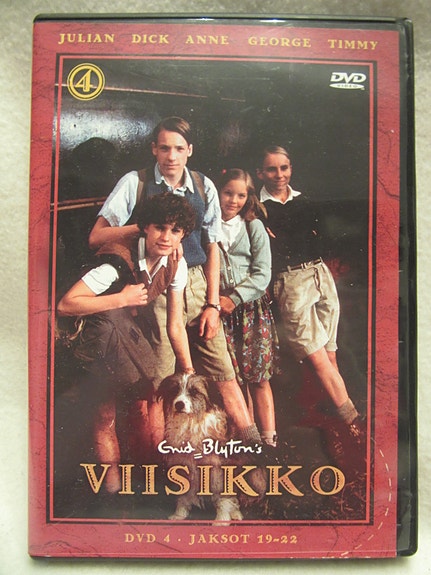 Viisikko 4 dvd