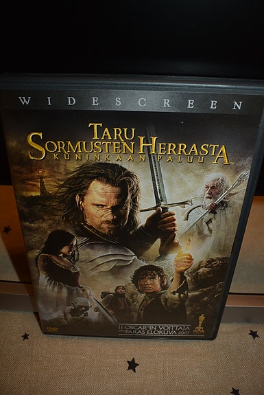 Taru Sormusten Herrasta Widescreen DVD-elokuva