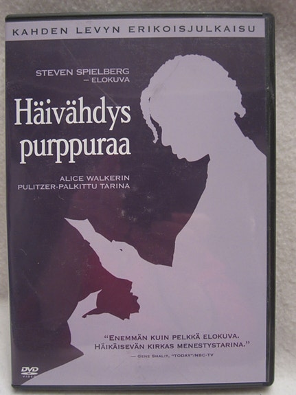 Häivähdys purppuraa dvd