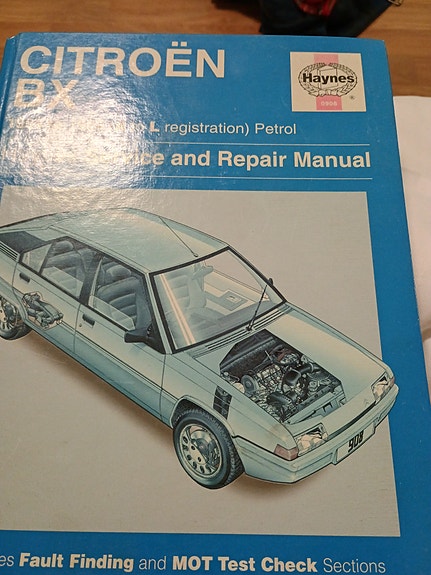 Citroen BX korjausopas 1983-1994