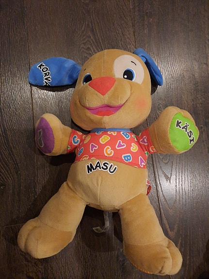 Fisher-Price lasten pehmolelu koira