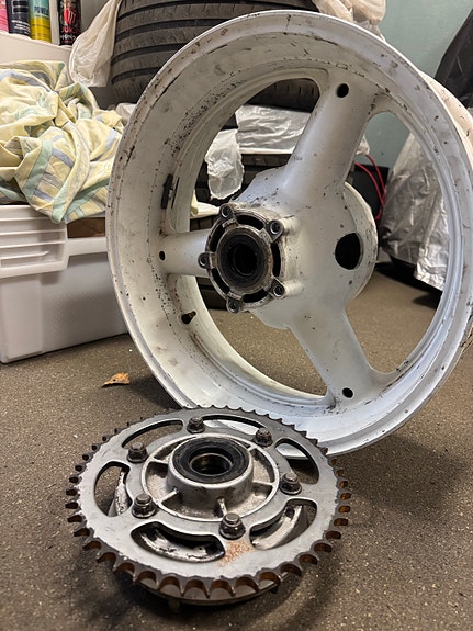 Suzuki  17" vanne 5.50 valkoinen