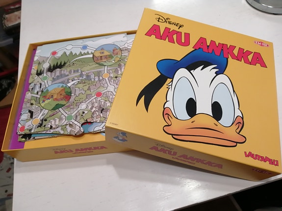 Aku Ankka lautapeli, kuin uusi