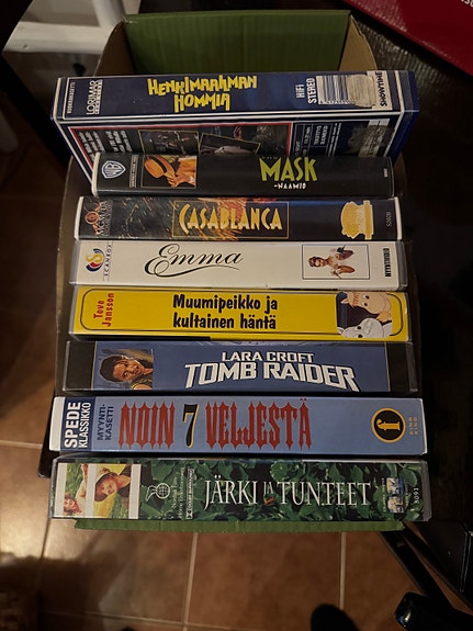 Vanhat vhs filmit