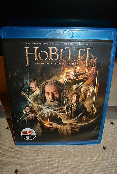 Hobitti Blu-ray elokuva
