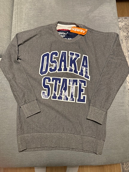 Superdry Osaka State Paita Harmaa S Polyesteri