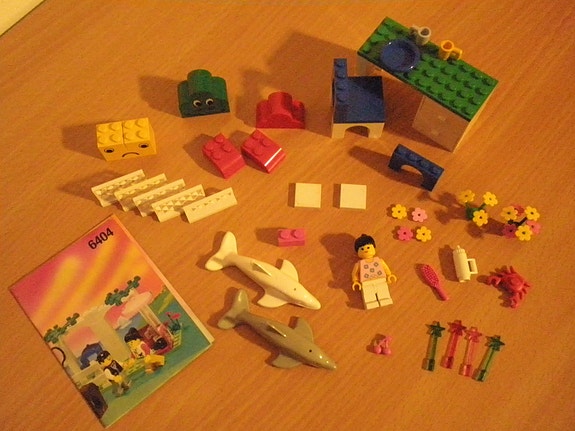 Sekalaisia Lego osia
