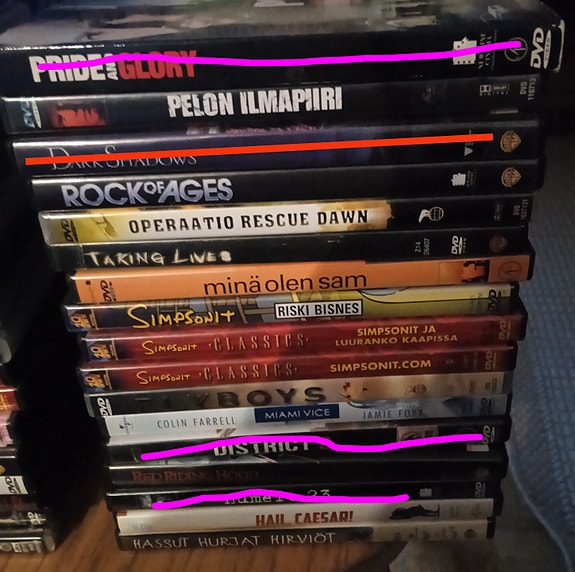 Dvd-levyjä