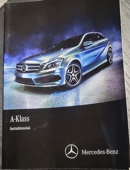 Mercedes-Benz A-Klass Instruktionsbok (ohjekirja)