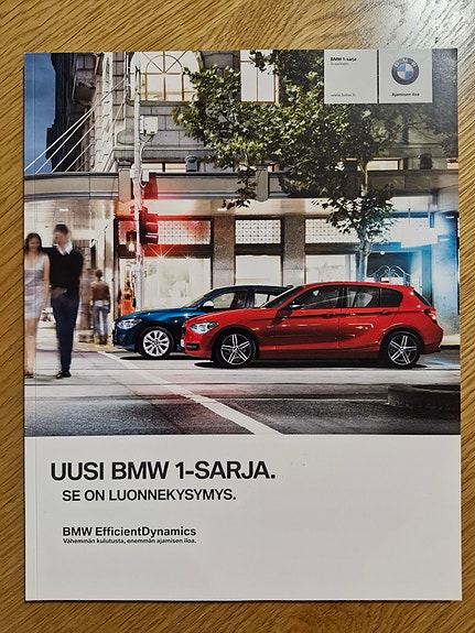 BMW 1-sarja -esite 2011