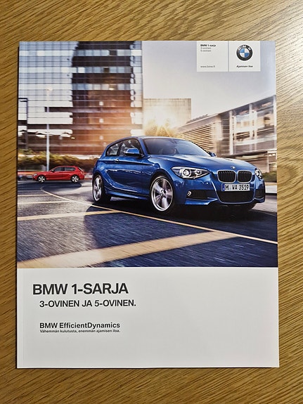 BMW 1-sarja -esite 2013