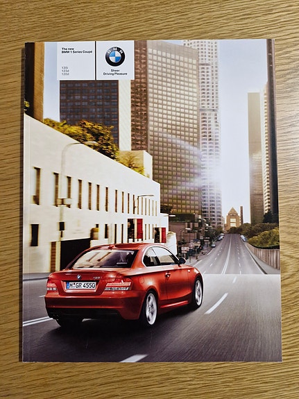 BMW 1-sarja Coupé -esite 2007