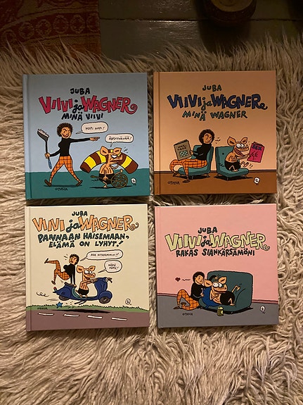 Viivi ja Wagner Sarjakuva-albumit