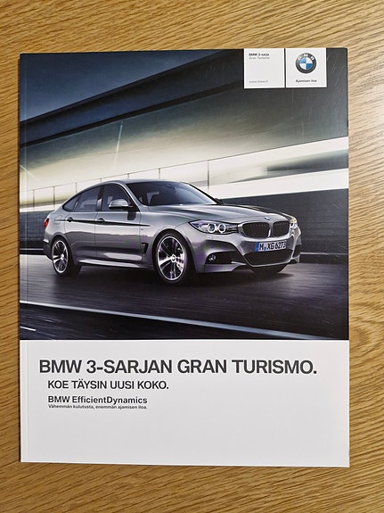 BMW 3-sarjan Gran Turismo -esite 2014