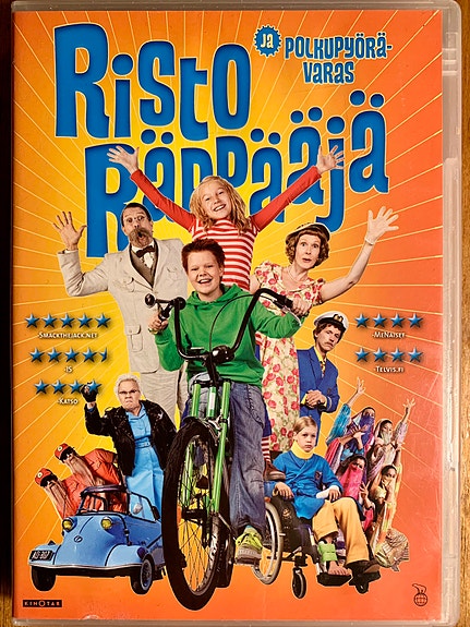 Risto Räppääjä ja polkupyörävaras DVD