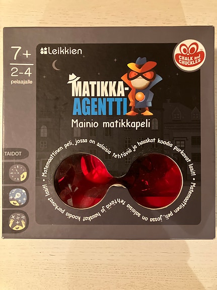 Matikka-Agentti lautapeli