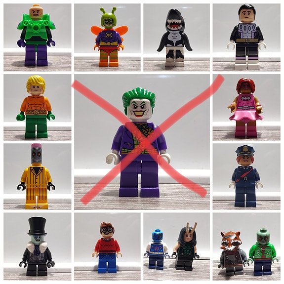 Lego DC minifiguurit