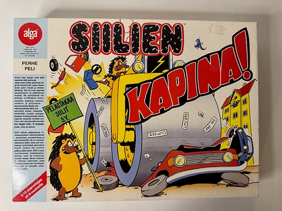 Siilien kapina! -lautapeli vuodelta 1991