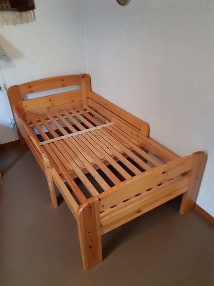 Jatkettava sänky