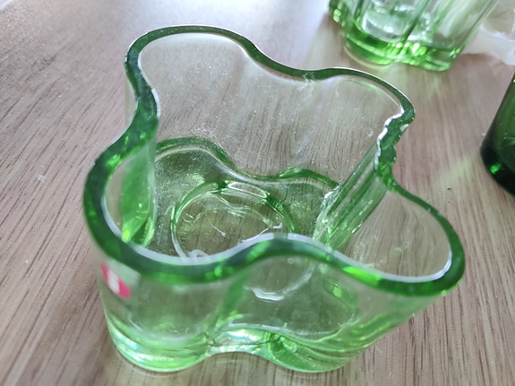 Iittala Aalto kynttilä lyhty, omenanvihreä